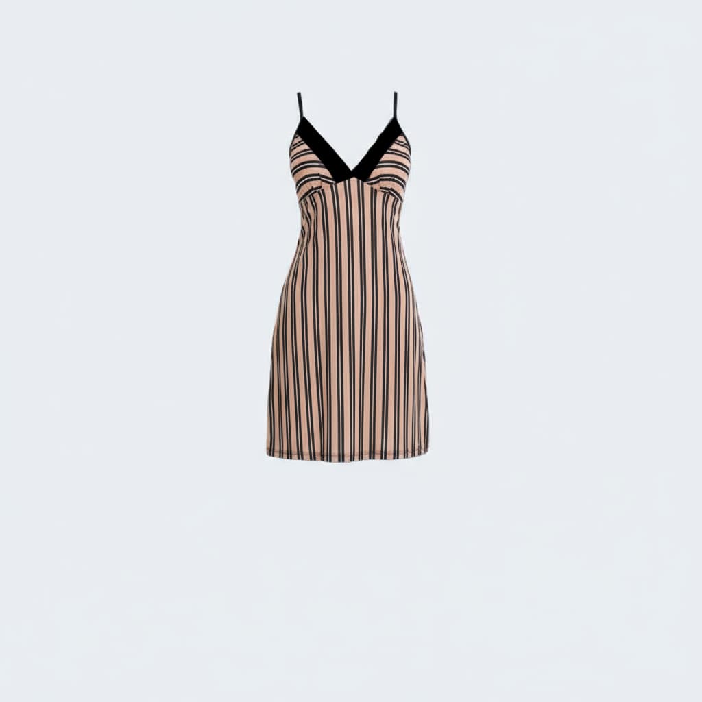 Breathable Homewear Dress with Side Slit – Ultra-Light Comfort