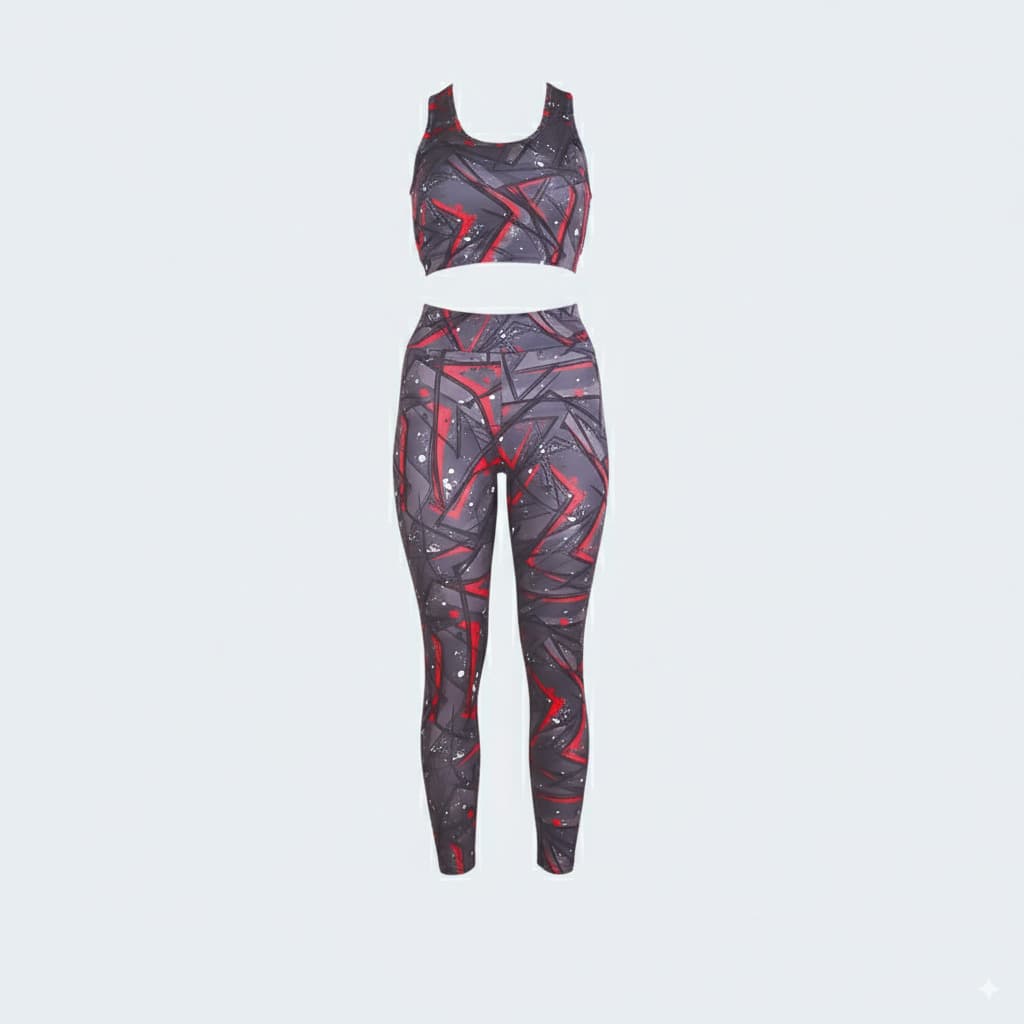 2-Piece Plus Size Gymwear Set – Lightweight, Soft & Flexible Fabric