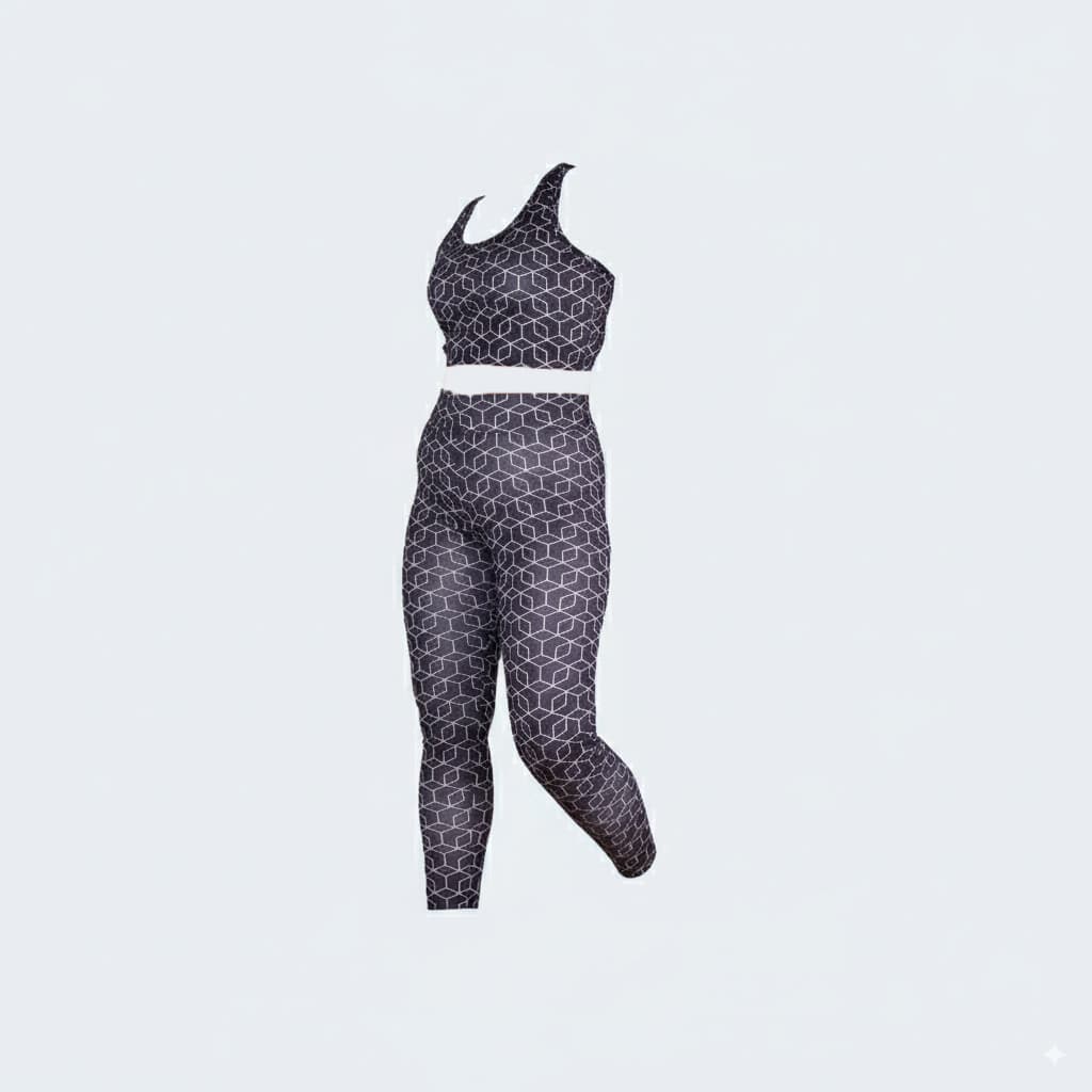 2-Piece Plus Size Gymwear Set – Lightweight, Soft & Flexible Fabric