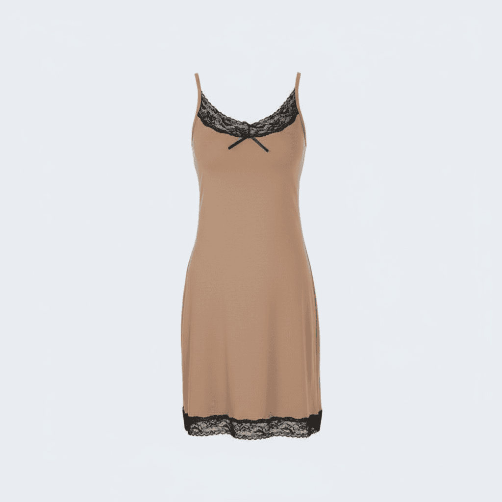 Soft & Breathable Lingerie Dress – Elegant Comfort with Delicate Dantel | Made in Turkey