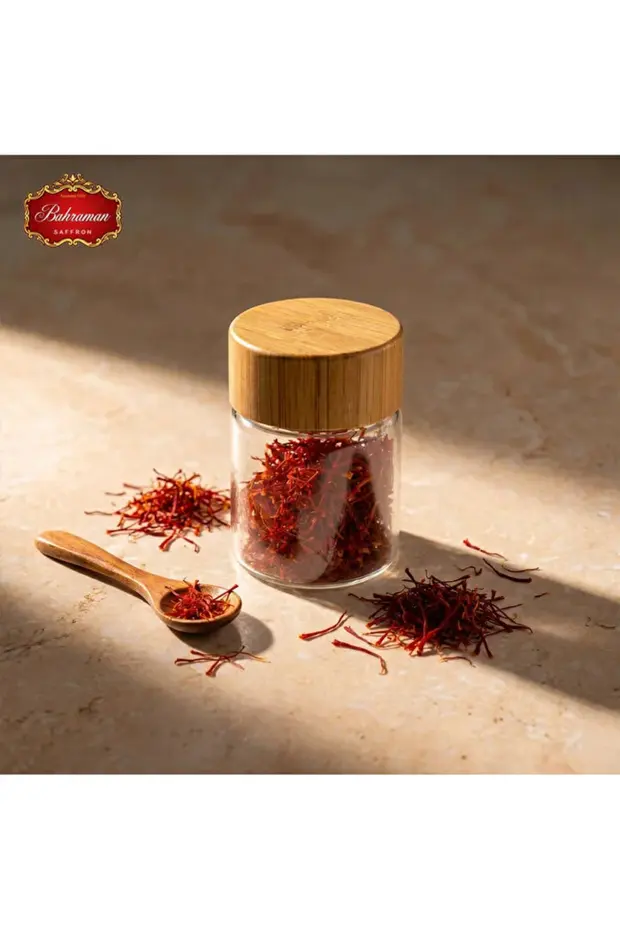 Bahraman Saffron 1g – Premium Grade Iranian Saffron, Rich Aroma & Unique Flavor