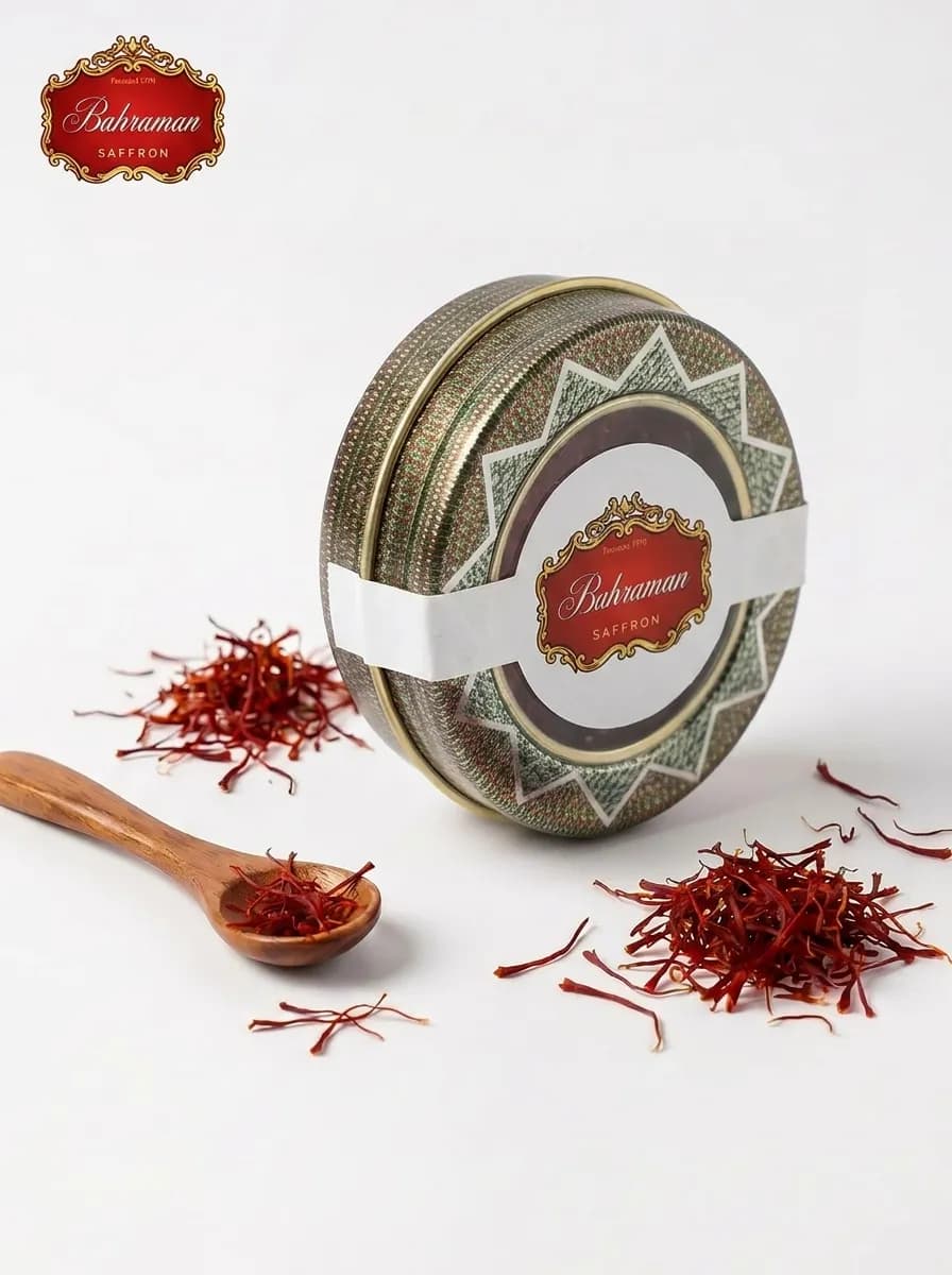 Bahraman Saffron 3g – Premium Grade Iranian Saffron, Rich Aroma & Unique Flavor